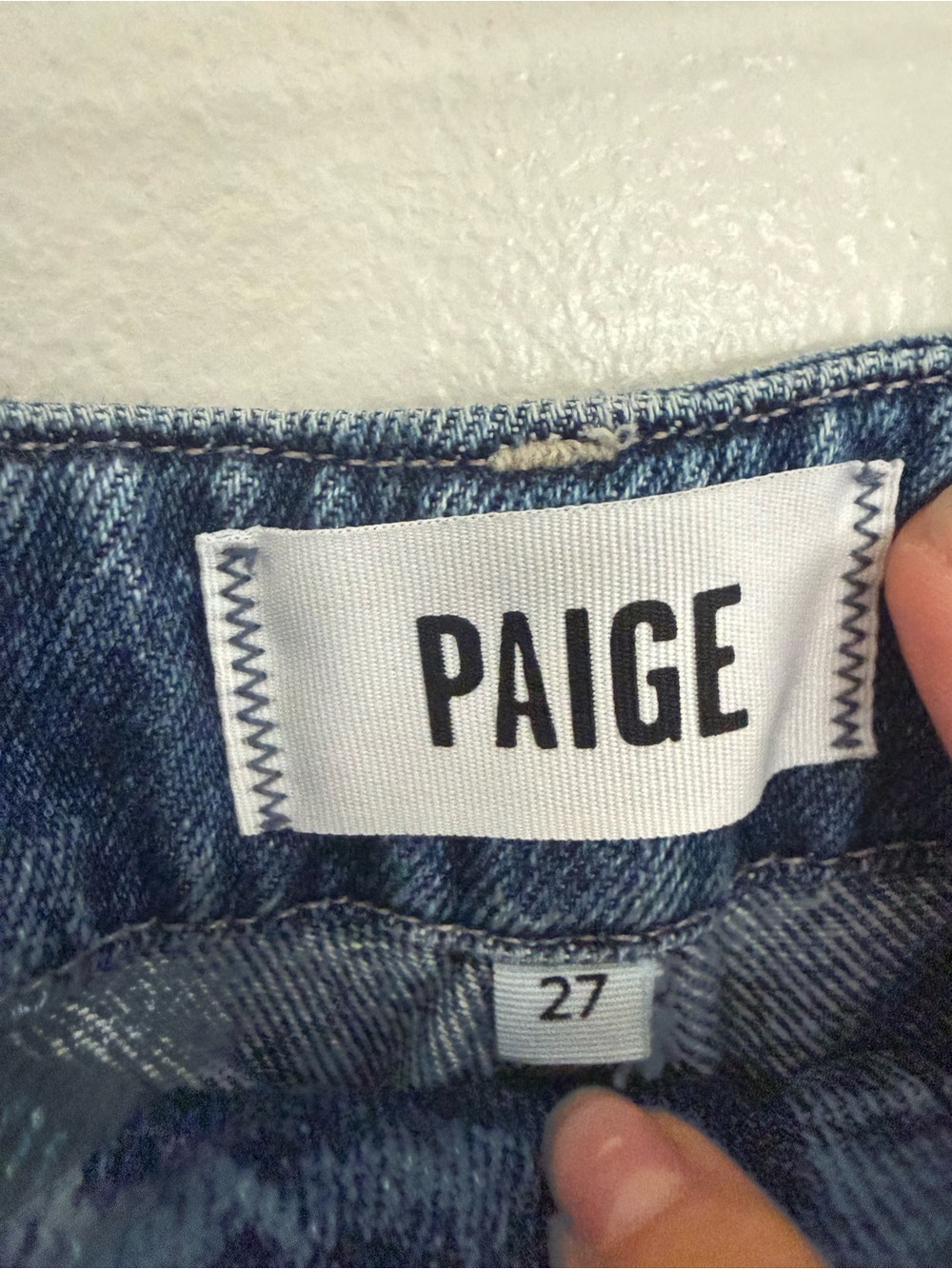 Paige Jeans Zoey Waist Tie Wide-Leg 31” in Jazz Club - Picture 10 of 14